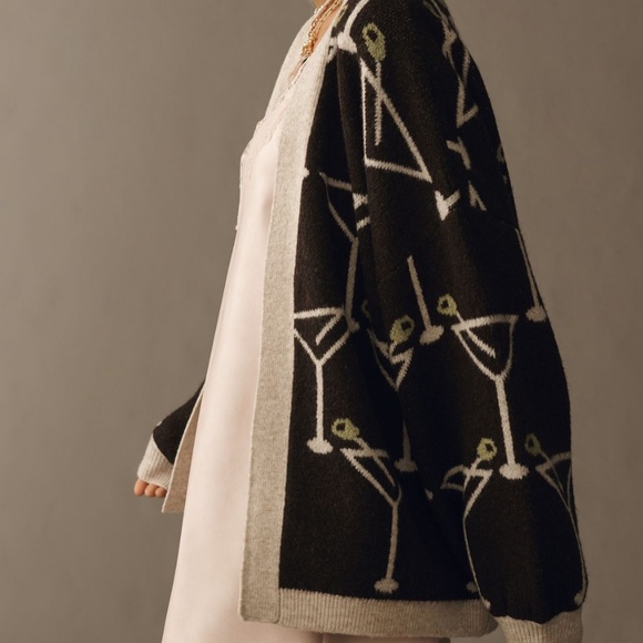 NWT Anthropologie Bel Kazan Icon Cardigan Sweater - Picture 7 of 7